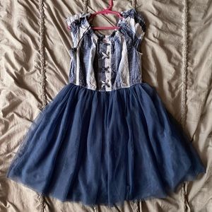 Adorable Tulle and Blue Jean Dress!